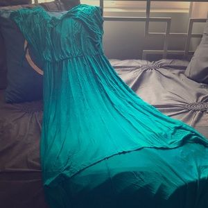 Hi-low cotton dress 👗